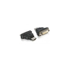 DELOCK adapter HDMI (M) - DVI-25 pin (F) audió/videó kellék, kábel és adapter