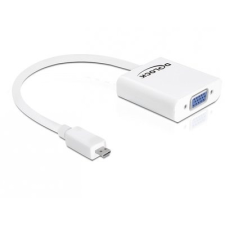 DELOCK Adapter HDMI-micro D male -&amp;gt; VGA female (65 kábel és adapter