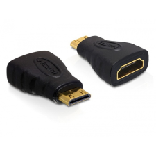 DELOCK Adapter High Speed HDMI - A male -&amp;gt; C femal audió/videó kellék, kábel és adapter