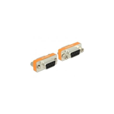 DELOCK Adapter Null Modem Sub-D 9 pin female > female Gender Changer (65570) egyéb hálózati eszköz