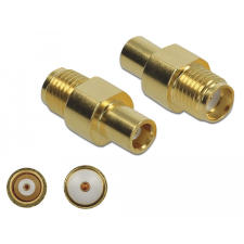 DELOCK Adapter, SMA csatlakozóhüvely apa MCX csatlakozóhüvely 10 GHz kábel és adapter