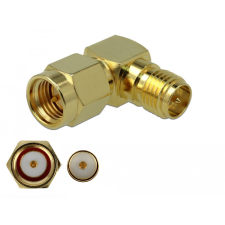 DELOCK Adapter SMA-dugó apa RP-SMA csatlakozóhüvely 90 3 GHz kábel és adapter