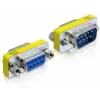 DELOCK Adapter Sub-D9 pin male / female