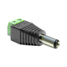 DELOCK Adapter Terminalblock 2pin -> DC 2,5 x 5,5mm St (65487) kábel és adapter