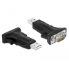  Delock Adapter USB 2.0 A-típusú csatlakozó - 1 x soros RS-422/485 DB9