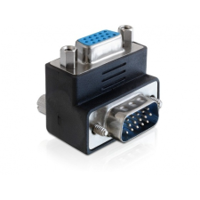 DELOCK Adapter VGA male / female 270° angled (65247) kábel és adapter