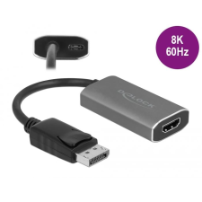 DELOCK Aktív DisplayPort 1.4 - HDMI adapter 8K HDR funkcióval (63118) (D63118) kábel és adapter