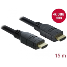 DELOCK Aktív HDMI kábel 4K 60 Hz 15 m (85285) (D85285) kábel és adapter