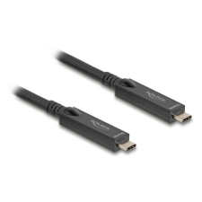 DELOCK Aktív optikai USB-C 8K Video + adat + PD kábel 5 m kábel és adapter