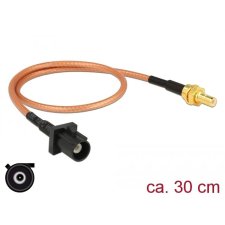 DELOCK antennakábel, FAKRA Z-dugó > SMB-dugó, RG-316 30cm (89676) (DE89676) kábel és adapter
