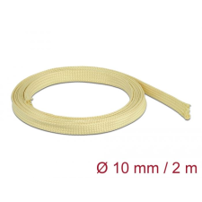 DELOCK Aramid szálakból fonott kábelharisnya 2m x 10mm sárga (20799) (Delock20799) asztali számítógép kellék