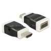 DELOCK Átalakító HDMI-A male to VGA female audió funkcióval (DL65586)