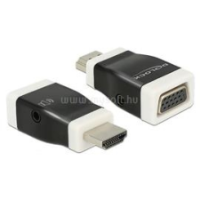 DELOCK Átalakító HDMI-A male to VGA female audió funkcióval (DL65586) kábel és adapter