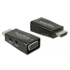 DELOCK Átalakító HDMI-A male to VGA female audió funkcióval (DL65901) kábel és adapter