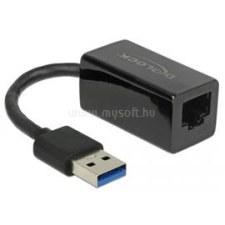 DELOCK Átalakító USB 3.0 to Gigabit LAN kompakt, fekete (DL65903) kábel és adapter