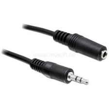 DELOCK audio kábel sztereo jack 3.5 mm apa / anya, 3 m (DL84002) kábel és adapter