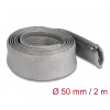 DELOCK Befont karmantyú zipzáras szorítóval hőállóság egészen 2 m x 50 mm-es szürke