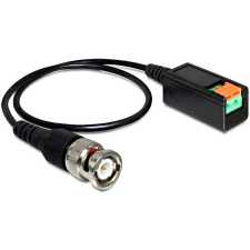 DELOCK BNC kábel apa &gt; 2 érintkezős terminál blokk kábel és adapter