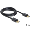 DELOCK Cable Displayport 1.2 male > Displayport male 4K 2m (82585)