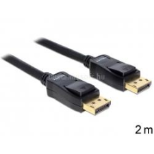 DELOCK Cable Displayport 1.2 male - male 4K 2 m (DL82585) kábel és adapter