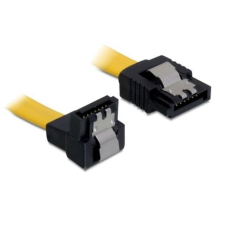 DELOCK Cable SATA 6 Gb/s down/straight metal 70cm kábel és adapter