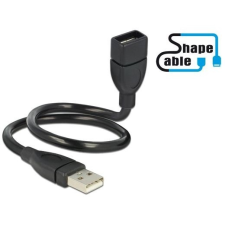 DELOCK Cable USB 2.0 A male &gt; A female ShapeCable kábel és adapter