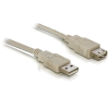 DELOCK Cable USB 2.0 extension A/A 3m