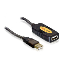 DELOCK Cable USB 2.0 Extension active 5m kábel és adapter