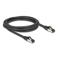 DELOCK CAT8.1 S-FTP Patch Cable 2m Black kábel és adapter