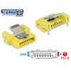 DELOCK Csatlakozó SATA 6 Gb/s anya 8 tűs táp