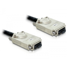 DELOCK csavaros Infiniband - Infiniband kábel (SFF 8470) 1m kábel és adapter
