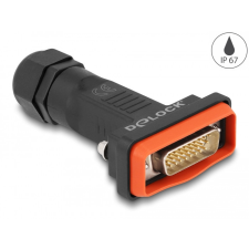 DELOCK D-Sub HD 26 tűs apa kerettel IP67 vízhatlan egyéb hálózati eszköz