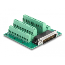DELOCK D-Sub HD 44 tűs apa - Terminal Block DIN sínhez egyéb hálózati eszköz