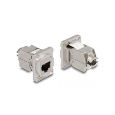 DELOCK D-típusú Modul RJ45 Cat.6A hüvely - LSA hüvely (87818) kábel és adapter