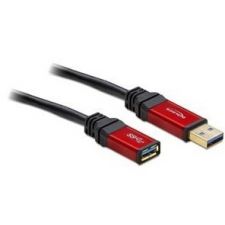 DELOCK Delock 82753 USB 3.0-A apa / anya hosszabbító prémium kábel, 2 m kábel és adapter