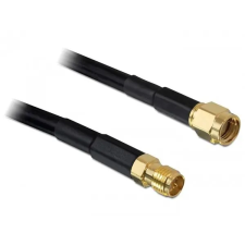 DELOCK Delock 88430 RP-SMA antenna bővítőkábel - 2m kábel és adapter