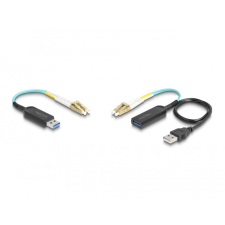 DELOCK Delock A-típusú USB 10 Gbps bővítő szett LC Duplex kábellel kábel és adapter