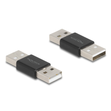 DELOCK Delock A-típusú USB 2.0 fém adapter apa - apa kábel és adapter