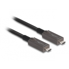 DELOCK Delock Aktív optikai USB-C Video + adat + PD kábel 15 m kábel és adapter