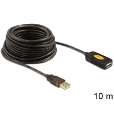 DELOCK Delock Aktív USB 2.0 hosszabbító kábel 10m (82446) kábel és adapter