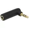 DELOCK Delock Átalakító - 65364 (sztereó jack 3.5 mm apa > sztereó jack anya 3.5 mm adapter)