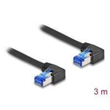 DELOCK DeLock CAT6A S-FTP Patch Cable 3m Black kábel és adapter