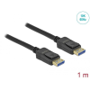 DELOCK DeLock DisplayPort cable 10K 60 Hz 54 Gbps ABS housing 1m Black
