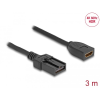 DELOCK Delock HDMI önműködő kábel HDMI-A anya - HDMI-E apa kapcsolattal 3 m, 4K 60 Hz-s