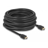 DELOCK Delock High Speed HDMI kábel 48 Gbps 8K 60 Hz, fekete 12 m