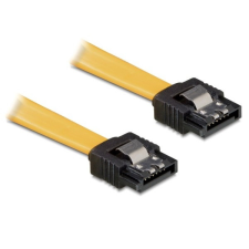 DELOCK DELOCK kábel SATA 3 Gb/s egyenes 20cm sárga kábel és adapter