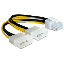 DELOCK DELOCK tápkábel PCI Express 8 pin &gt; 2x Molex VGA-hoz kábel és adapter