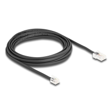 DELOCK Delock Telefon kábel RJ45 apa - RJ11 apa fekete 5 m kábel és adapter