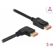 DELOCK DisplayPort 1.4 Összekötő Fekete 3m 87067 kábel és adapter
