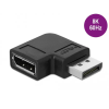DELOCK DisplayPort 1.4 Toldó Fekete 3cm 66297